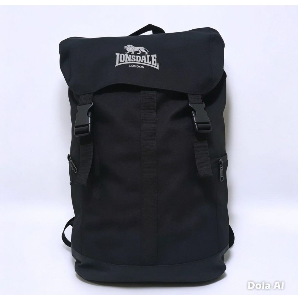 Lonsdale London Niagara Fullblack Backpack Original