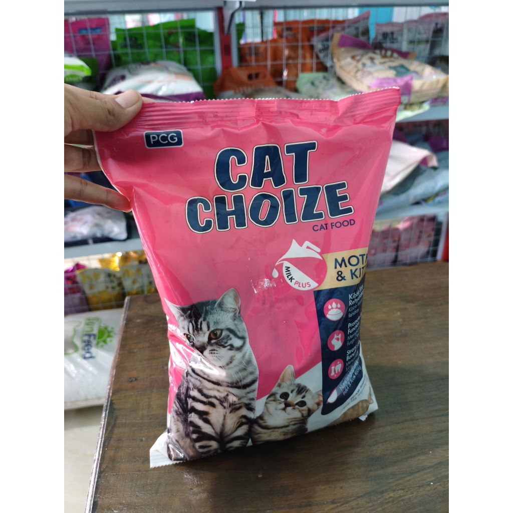 Cat Choize Mother & Kitten Milk Plus 800 gram-cat choize pink -cat choize induk dan anak