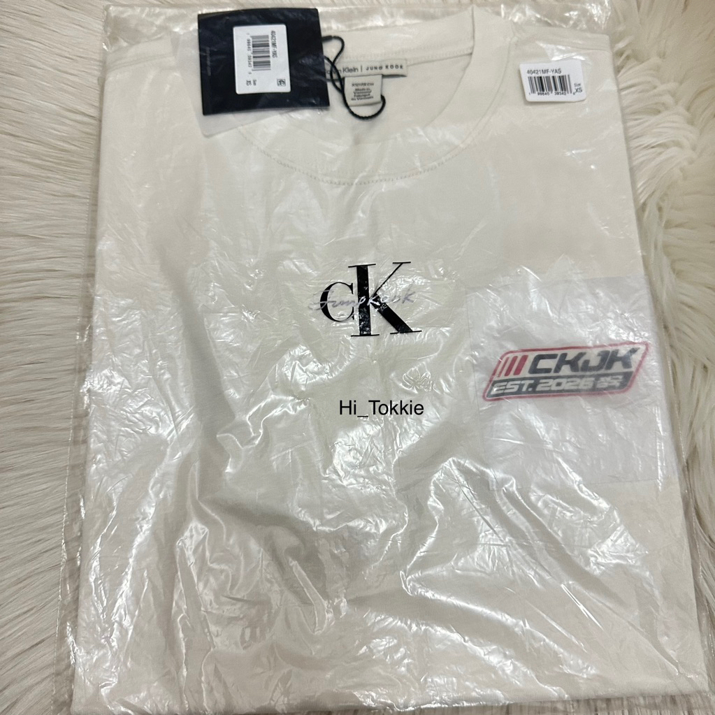 READY Calvin Klein Jungkook CKJK shirt tshirt kaos bts