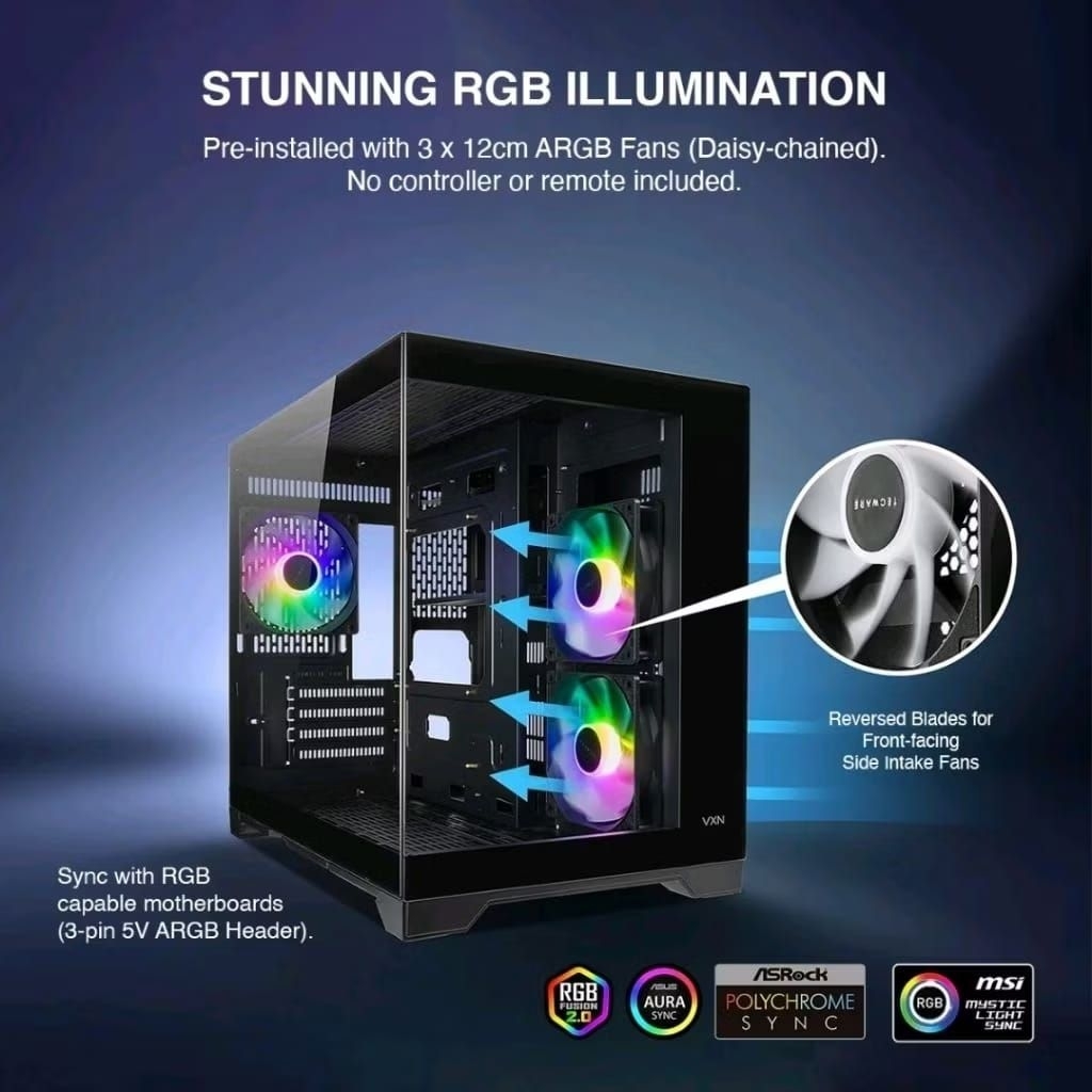 PC Ryzen 5 7500F NVME 1TB Ram 16 GB DDR5 & RTX 5060