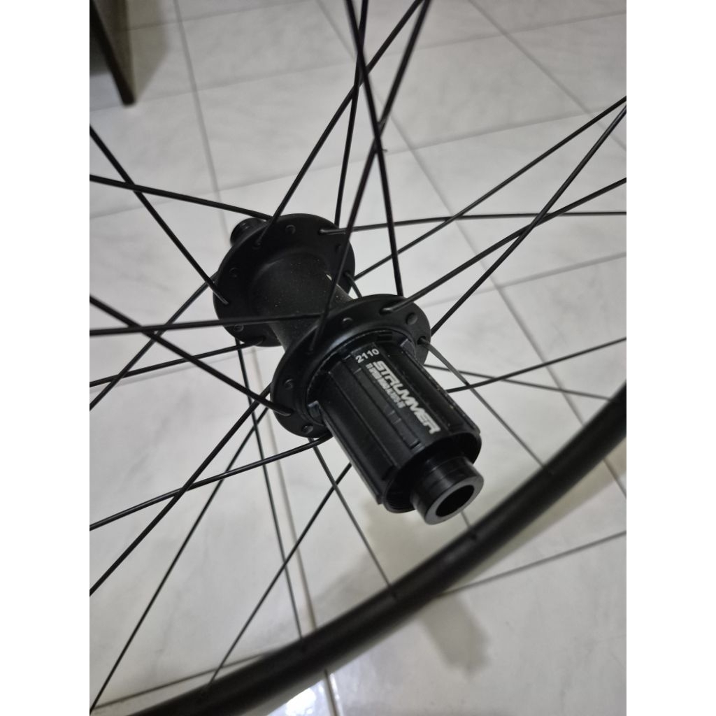 Wheelset Giant Disc 700c + Hub Upgrade Strummer HR-360