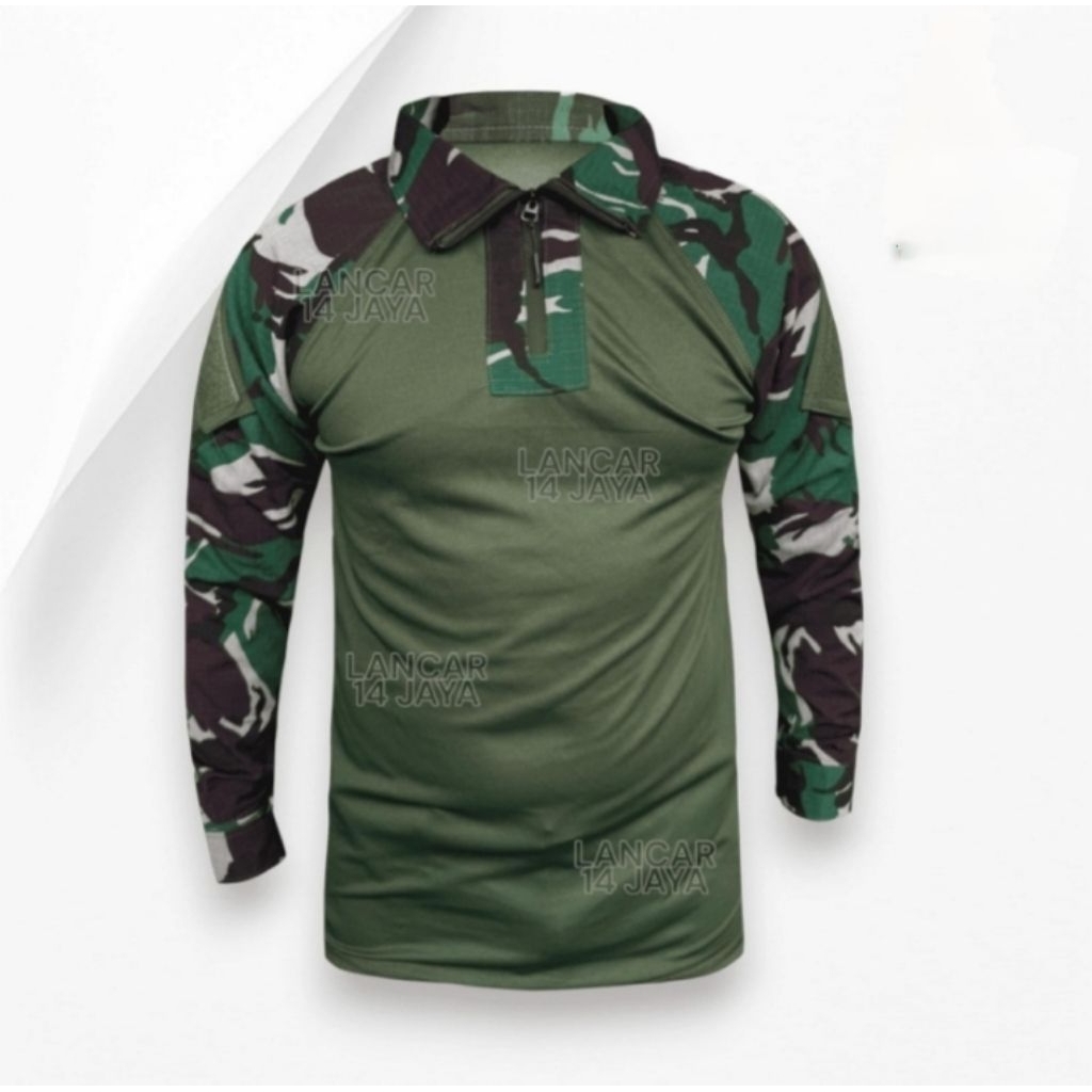 Baju BDU Loreng Kombinasi Seragam Tactical Loreng