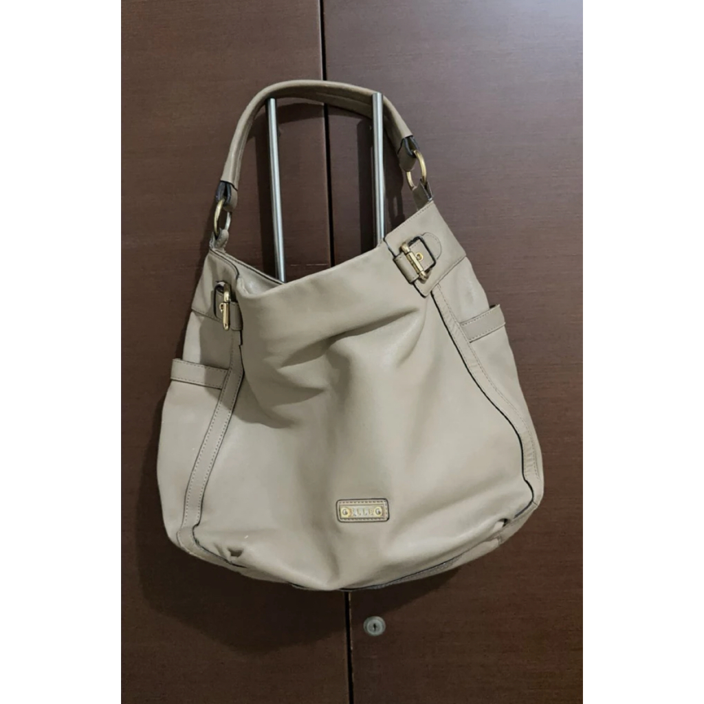 Preloved ELLE Hobo Bag Leather | Kulit asli | Ori Dept Store