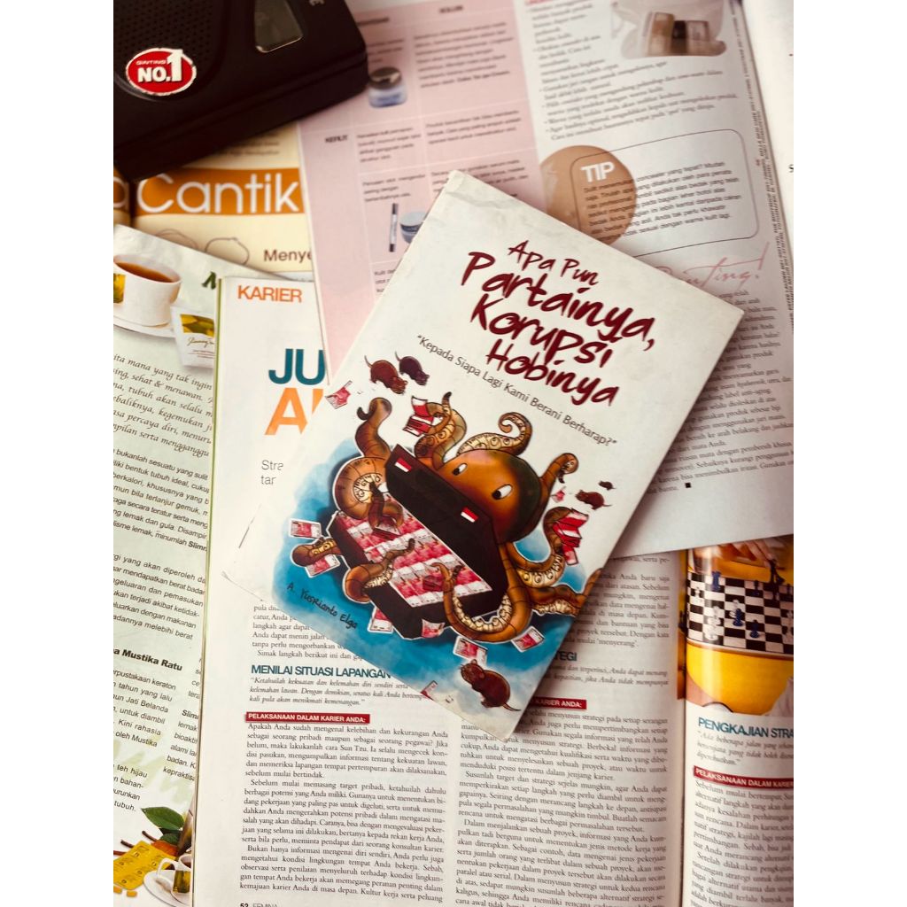 Buku Apapun Partainya Korupsi Hobinya Yusrianto Elga