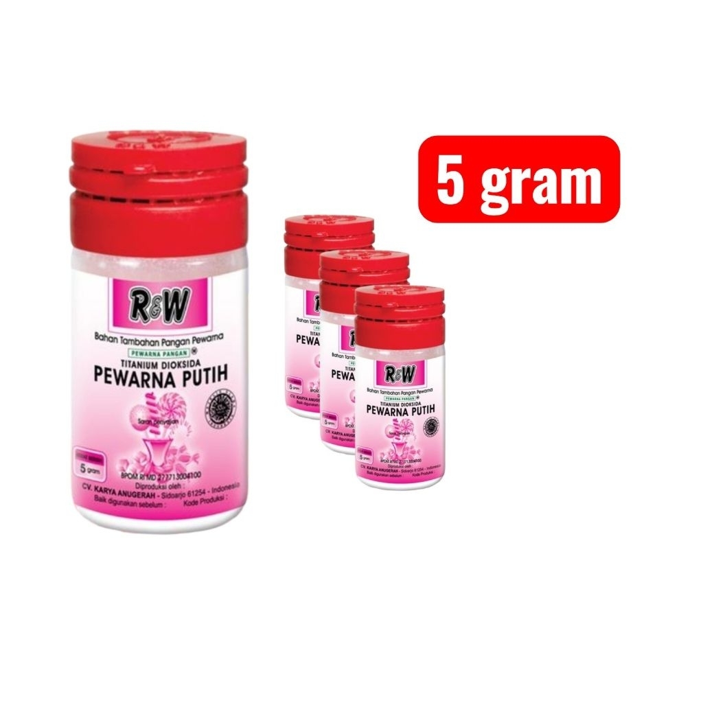 R&W pemutih makanan 5 gram