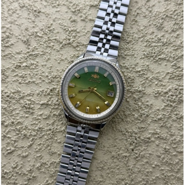 Watches Jam tangan Orient Spesial Green Dial Second Preloved