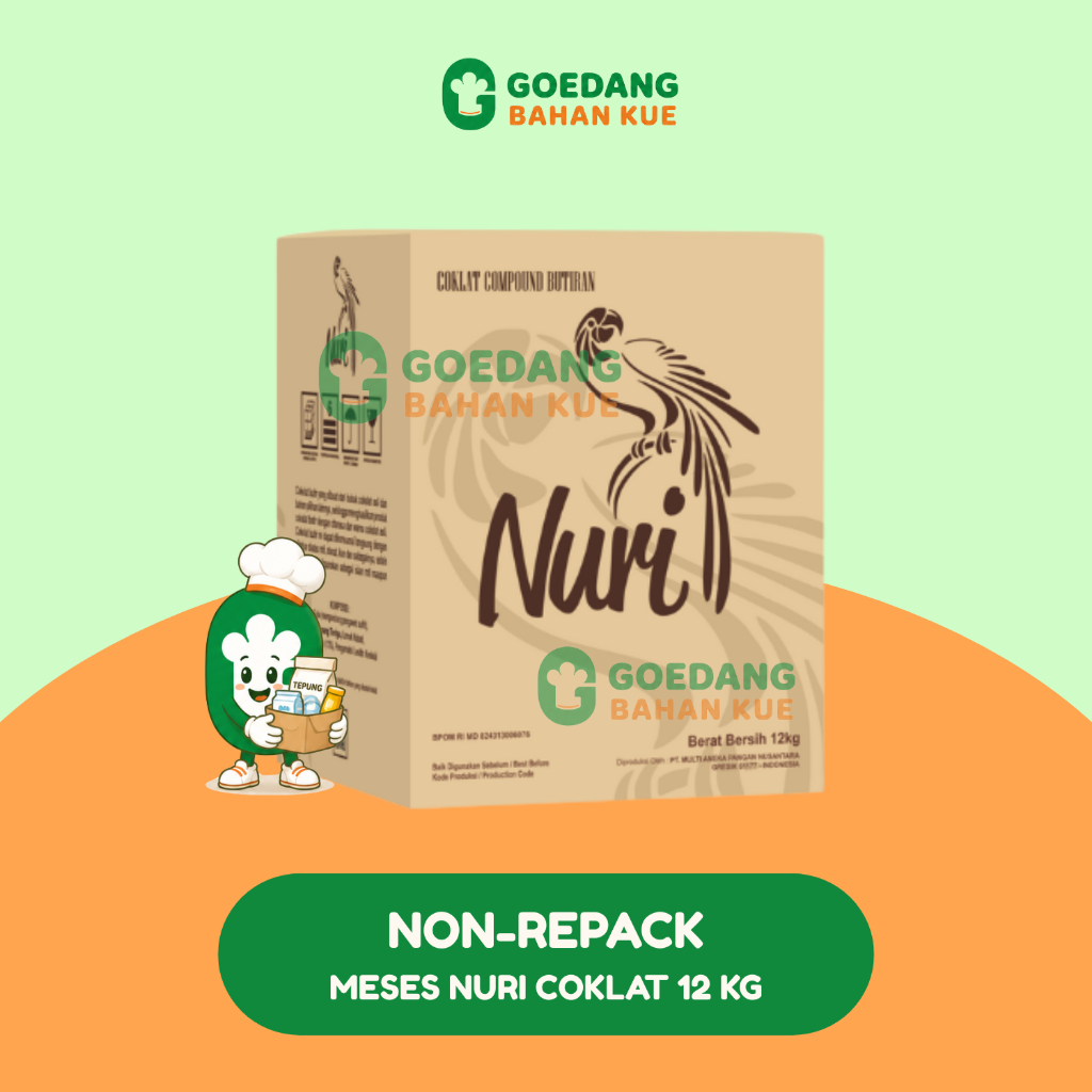 [DOS = 12 KG] MESES NURI COKLAT DAN WARNA 12KG