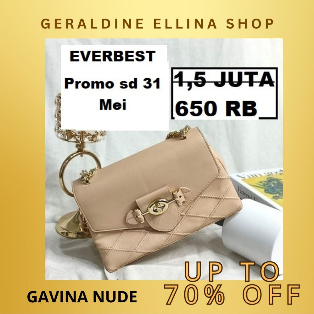 Tas selempang EVERBEST Wanita perempuan ORIGINAL SALE Seri GAVINA