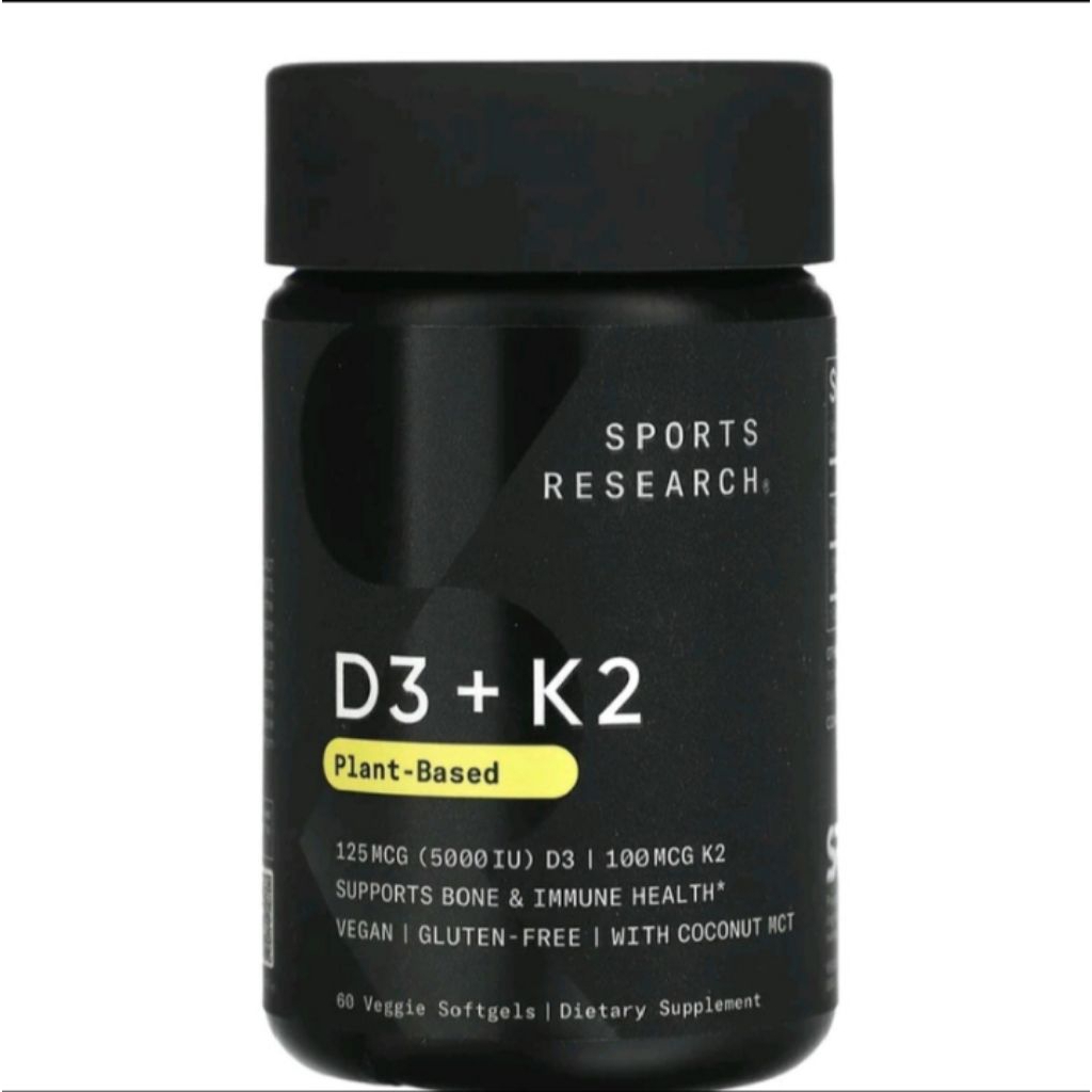 SR sports research JF D3 K2 5000 itu vitamin D3 60.softgel