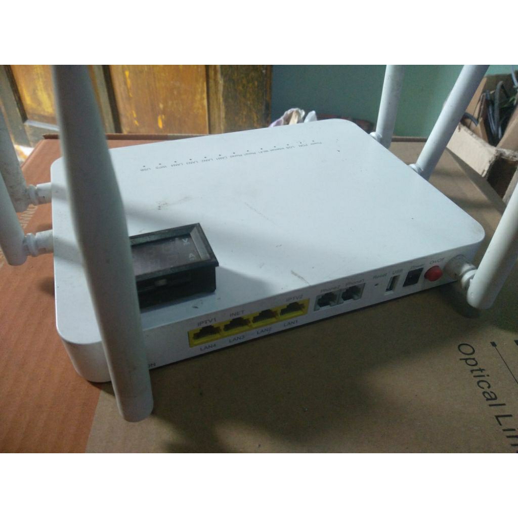 ZTE F7670 + HG6245N SECOND NORMAL TANPA ADAPTOR