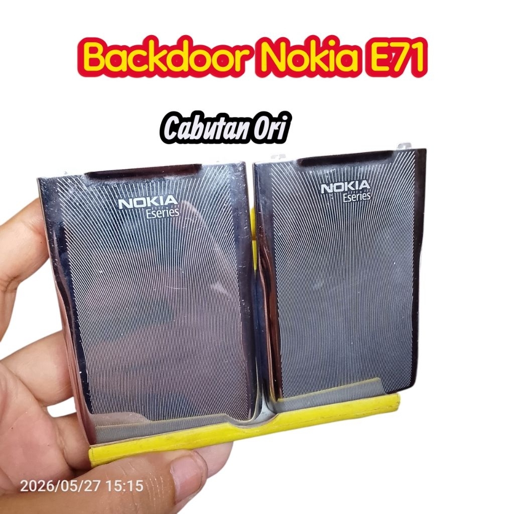 Backdoor / Backcover / Tutup Baterai / Nokia E71 Cabutan Ori