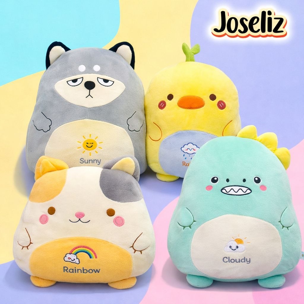 BONEKA CUTE PILLOW ANIMAL WEATHER BANTAL CUACA SEULGI