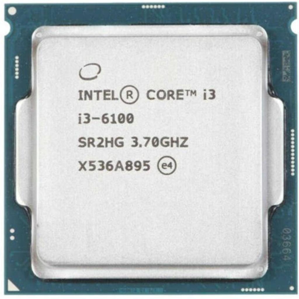 Processor intel core i3/ 6100   Gen 6   LGA 1151