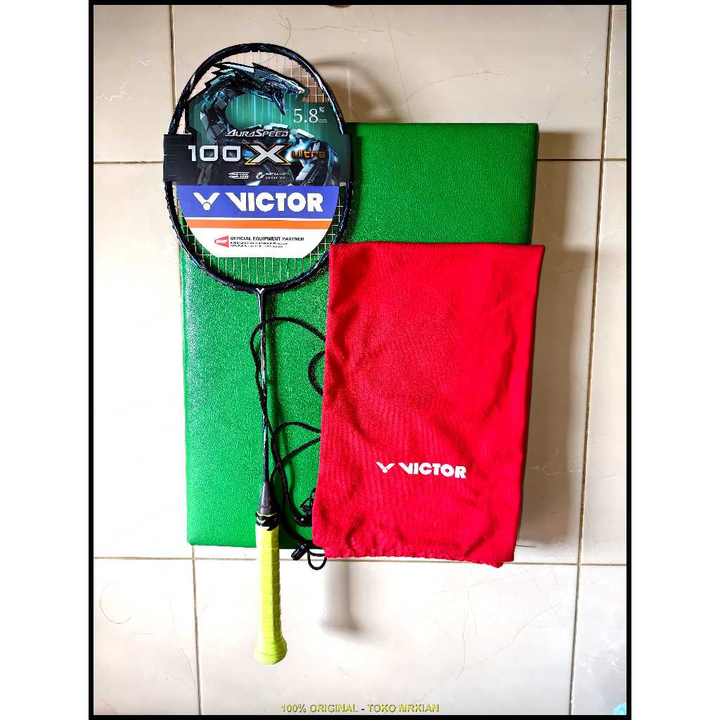 Racket Victor AURASPEED 100X ULTRA G ARS _02 Raket Badminton Bulu Tangkis