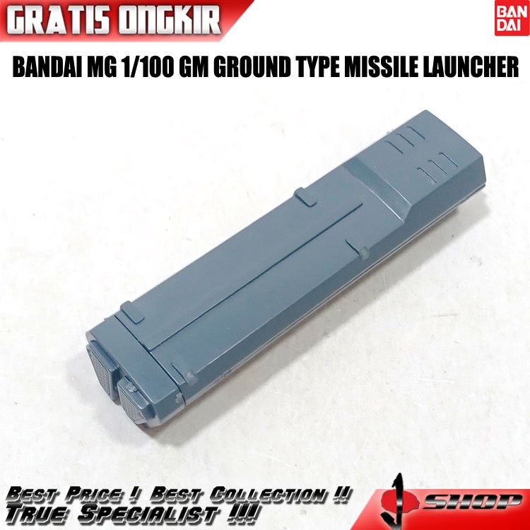 BANDAI MG 1/100 GM GROUND TYPE MISSILE LAUNCHER MG2290