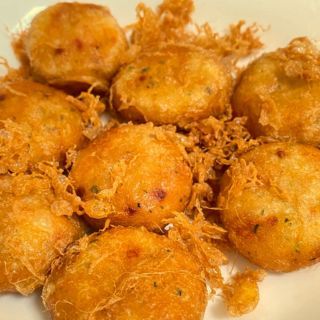 10pcs Perkedel Kentang Frozen Siap Goreng/ Perkedel Kentang Super Nikmat Gurih Lembut Lezat/ Perkede