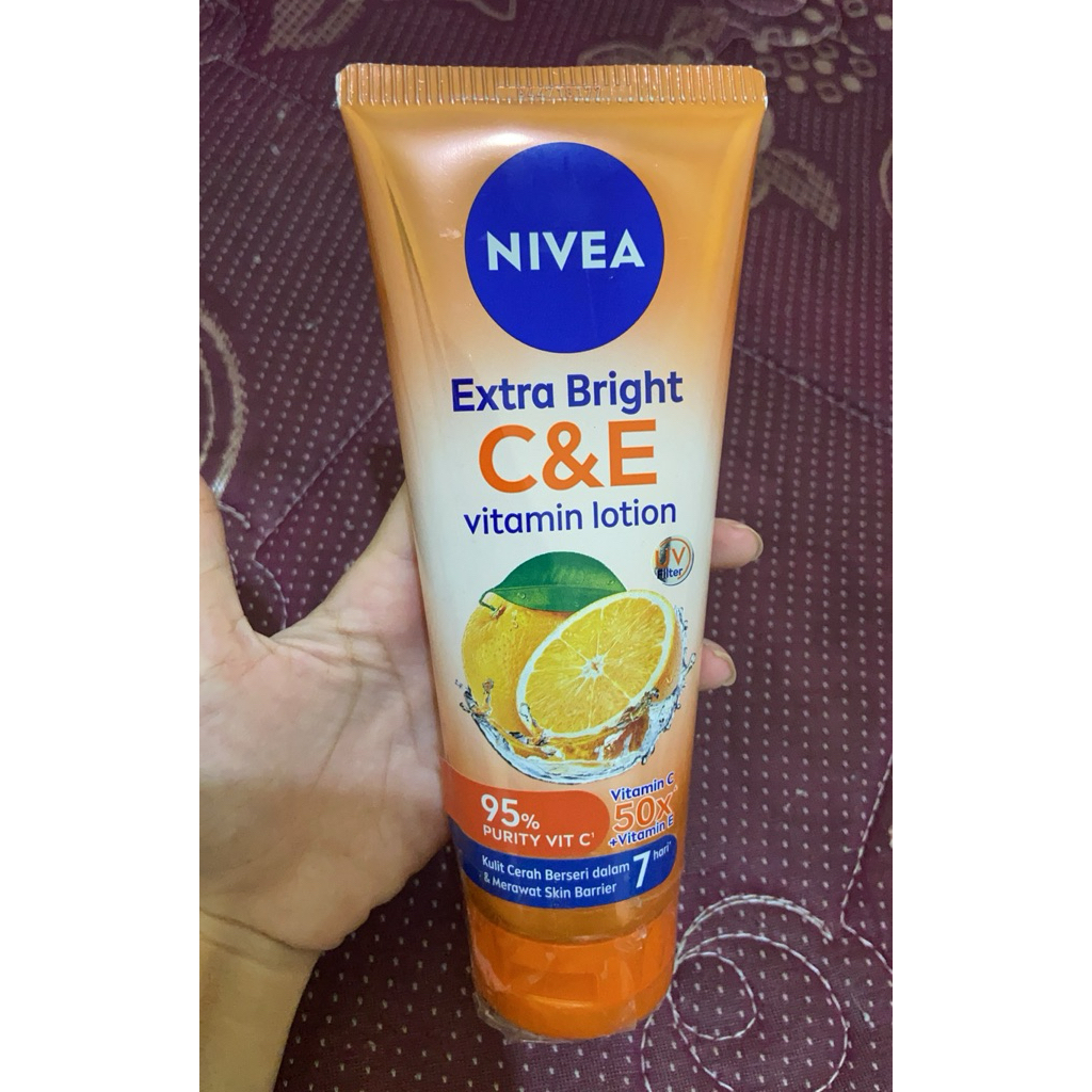 (NEW) Nivea Body Serum Original Store segel