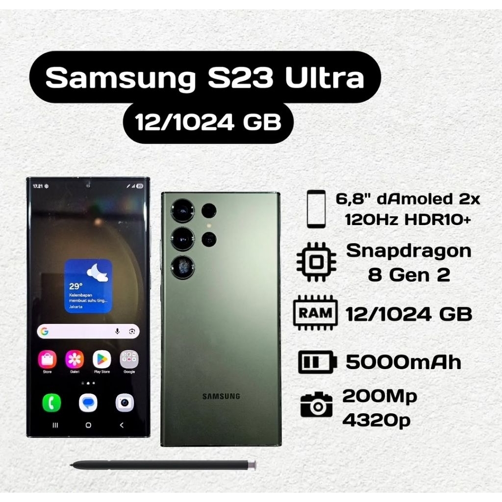 Samsung Galaxy S23 Ultra 12/1024 GB Second