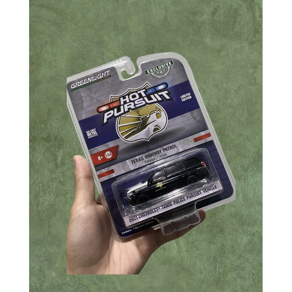 Greenlight Hot Pursuit Texas Chevrolet Tahoe Police Pursuit Exclusive