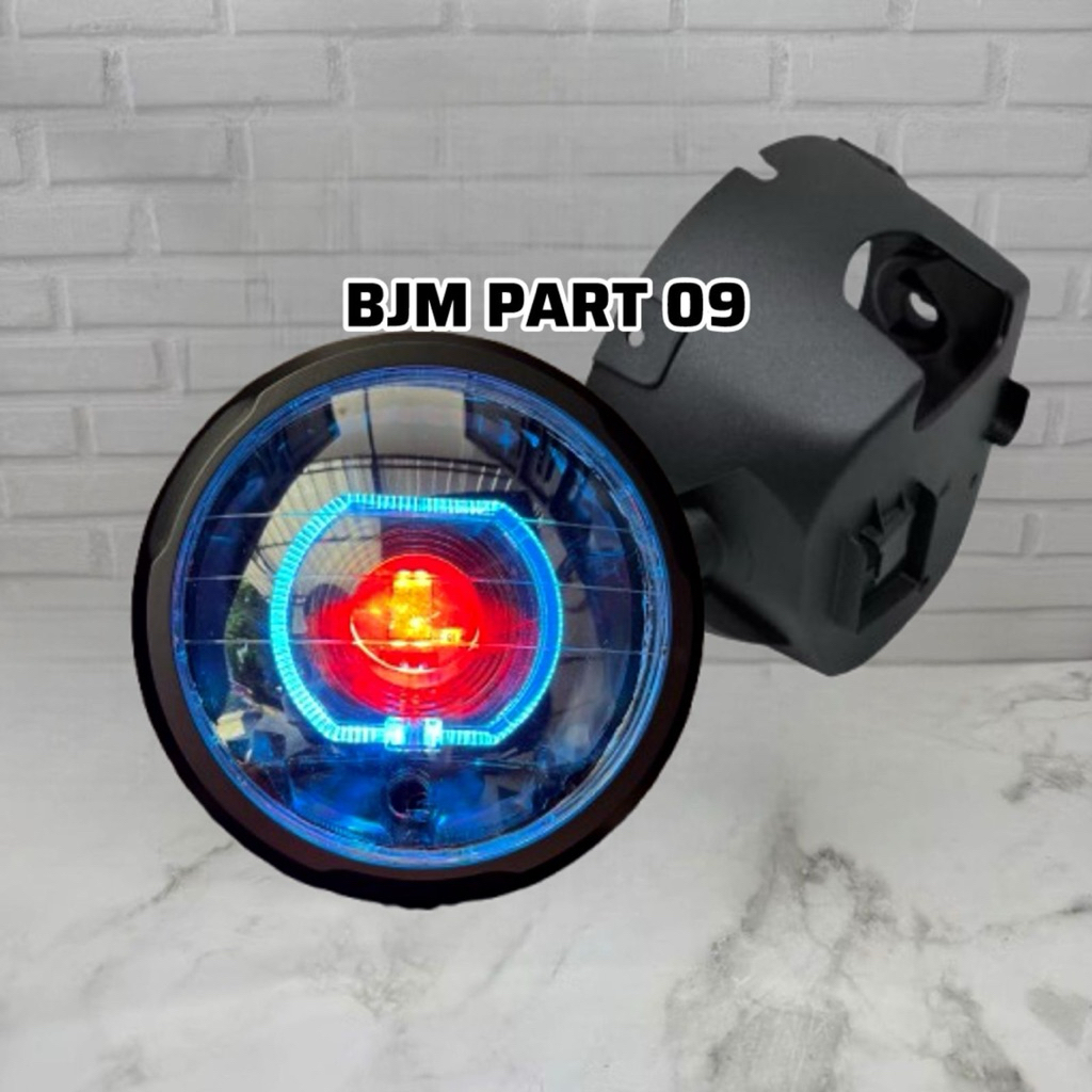 Reflektor Lampu depan CB 150 Verza custom Biled 4,5 Inc tinggal pasang
