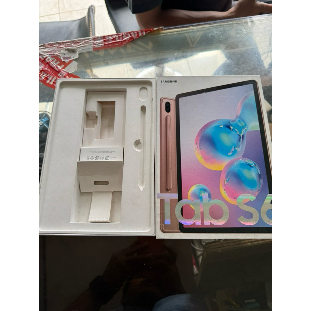 DUS BOX KOTAK SAMSUNG TAB S6 ORIGINAL COPOTAN