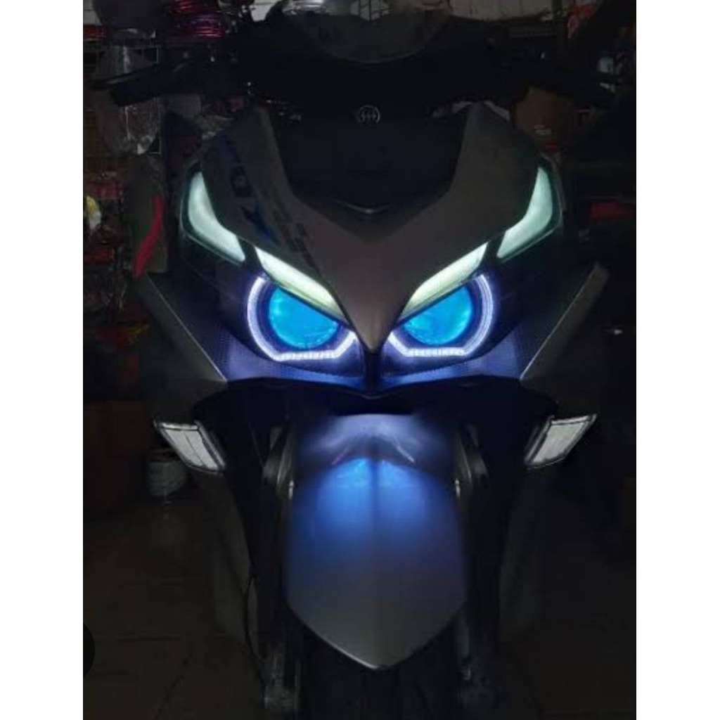projie all new aerox connected