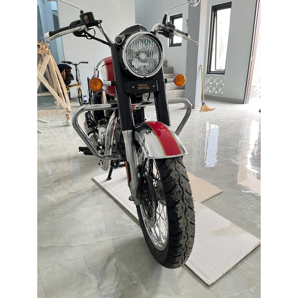 engine guard royal Enfield classic 350 reborn