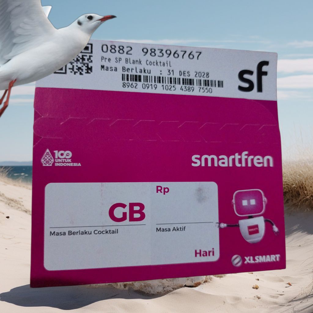 nomor cantik smartfren 29 83 9 67 67 isi kuota 3gb jaringan 5G