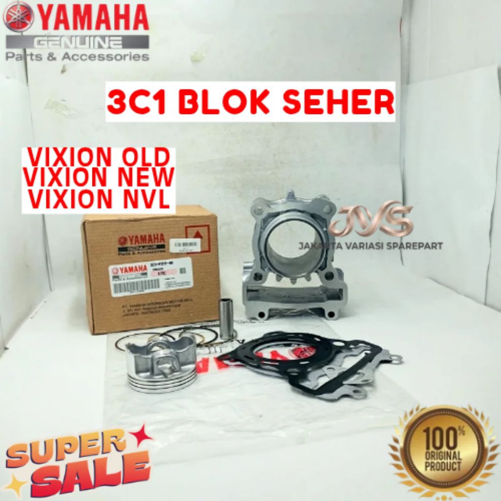 BLOK SEHER KODE 3C1, BLOK SEHER VIXION OLD, BLOK SEHER VIXION NEW, BLOK SEHER VIXION NVL