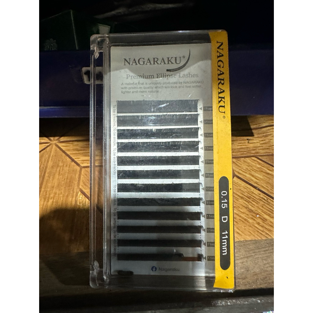 Nagaraku Ellipse Flat / Eyelash extension premium / Nagaraku premium