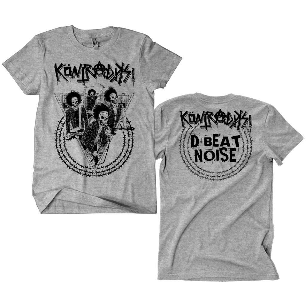 Kaos Band Punk Kontradiksi - Dbeat Noise misty