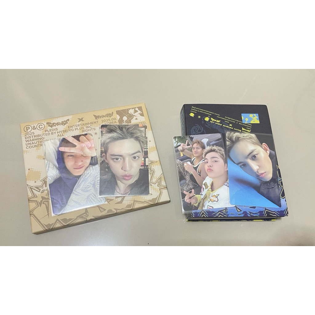 WTS FULLSET UNSEALED ALBUM CXM HYPE VIBES COMBI VER. & COMPACT VER.