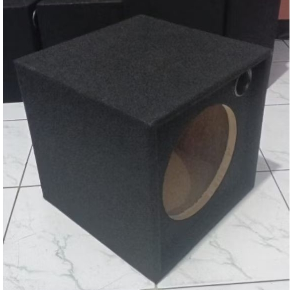 Box Subwoofer 10 Inch Kotak Speaker Bass Refleks MDF Tebal Premium Custom Audio Mobil Rumah