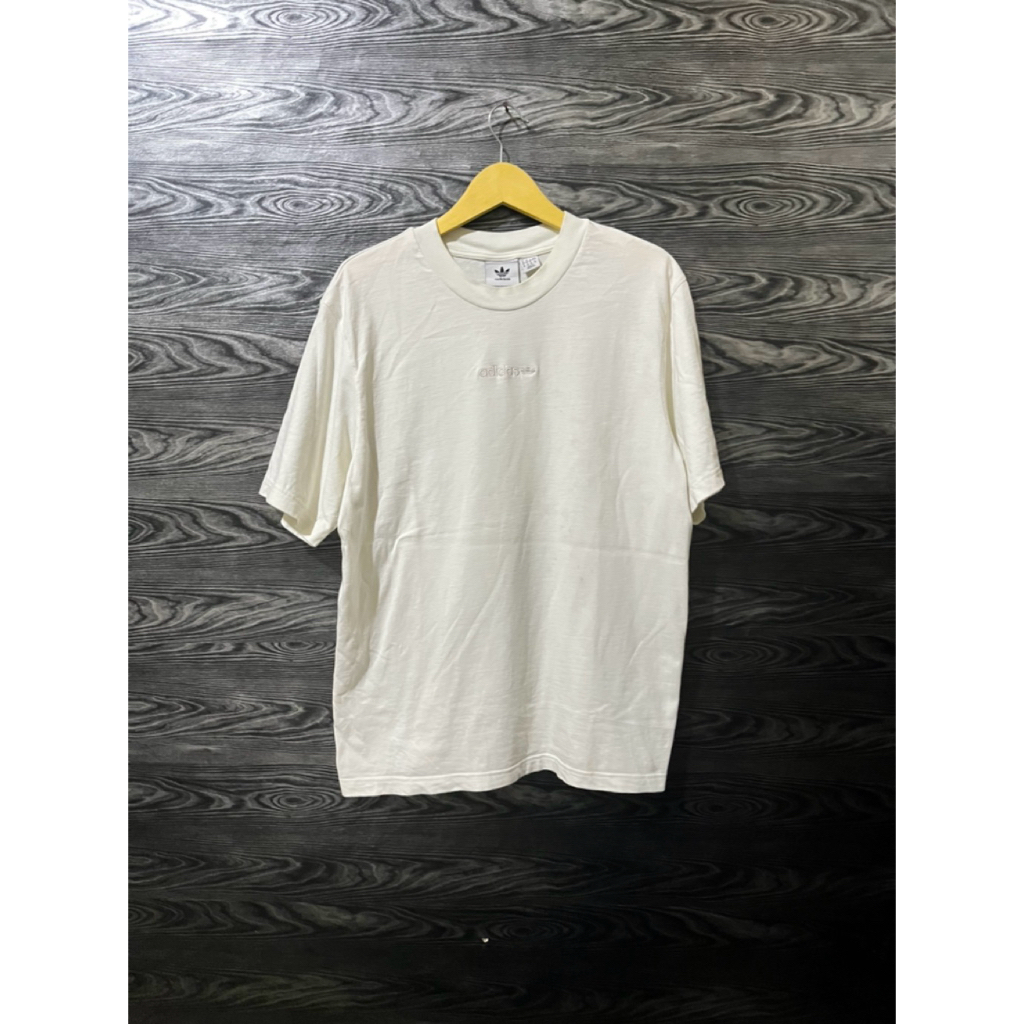 adidas center bordir white SECOND