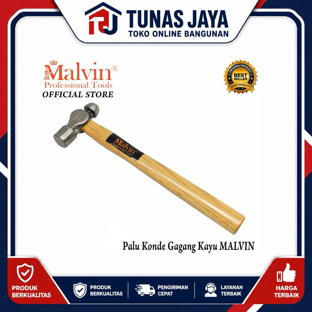 Palu gagang kayu Malvin 1 Lb