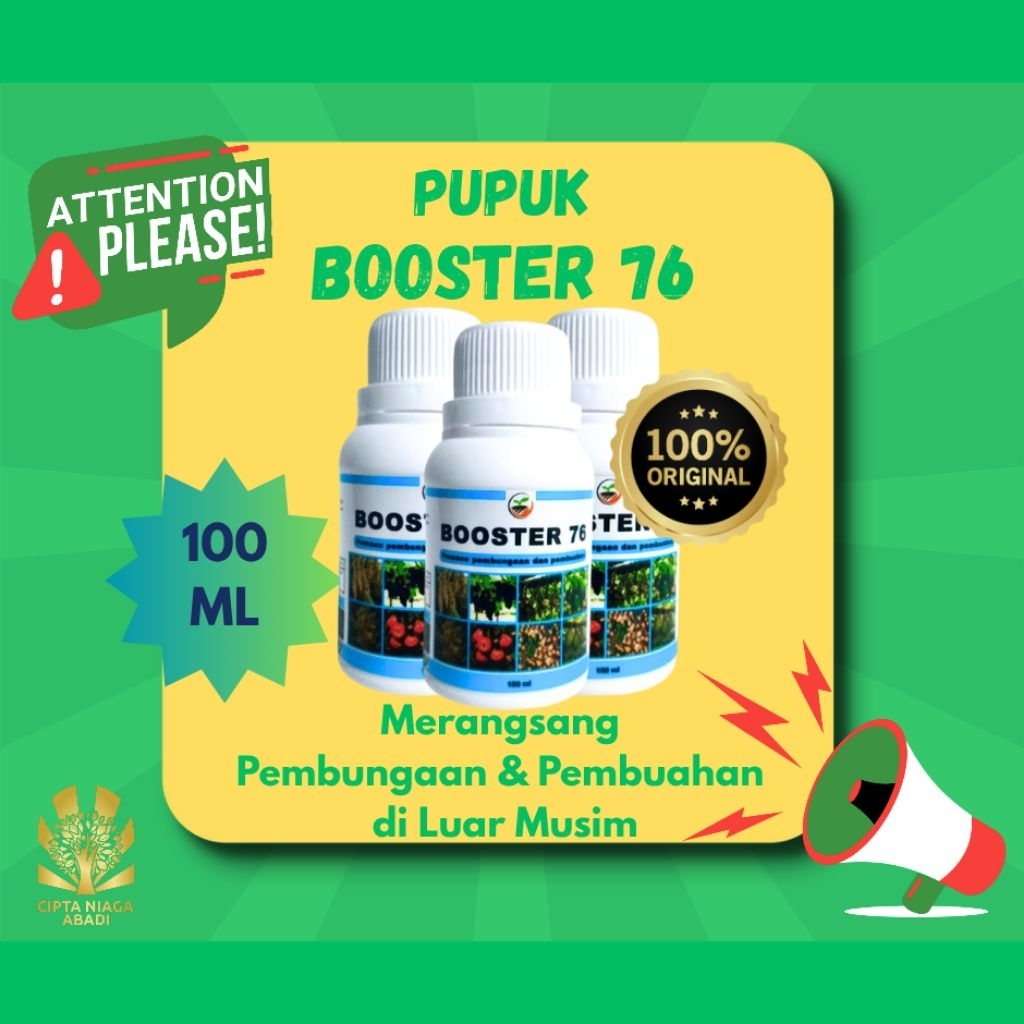Pupuk BOOSTER 76 Original, 100 ML