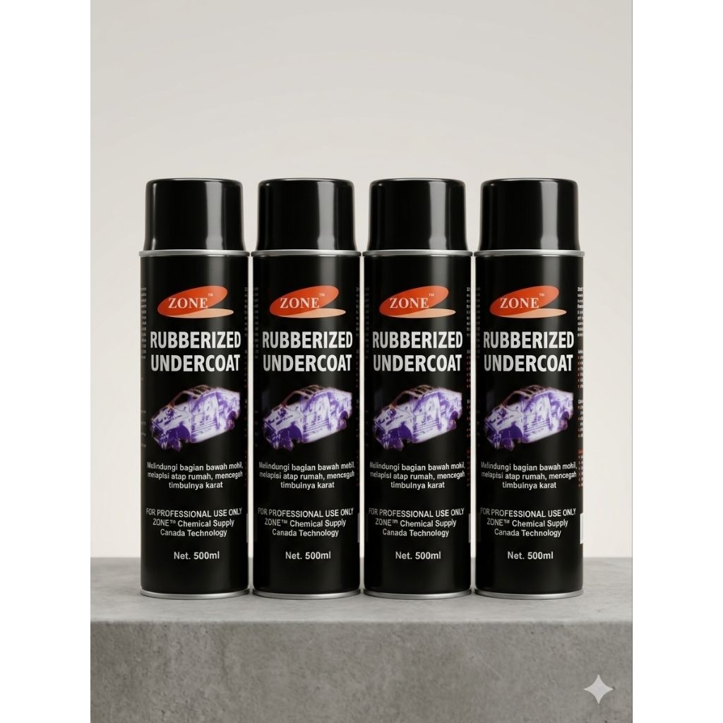 FLINKOTE RUBBERIZED UNDERCOAT 500ML ZONE ANTI KARAT MOBIL WATER PROOF KEDAP AIR ELASTIS CAIRAN PELAP