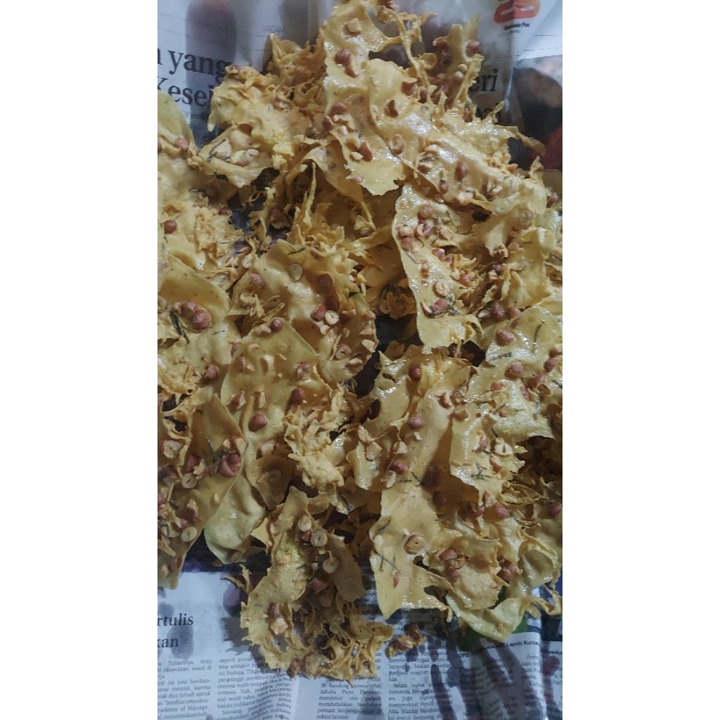 Peyek 500 gram tanpa toples