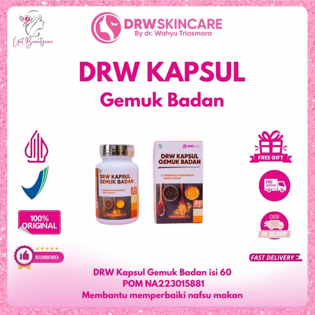 DRW Kapsul GEMUK BADAN #KapsulGemuk