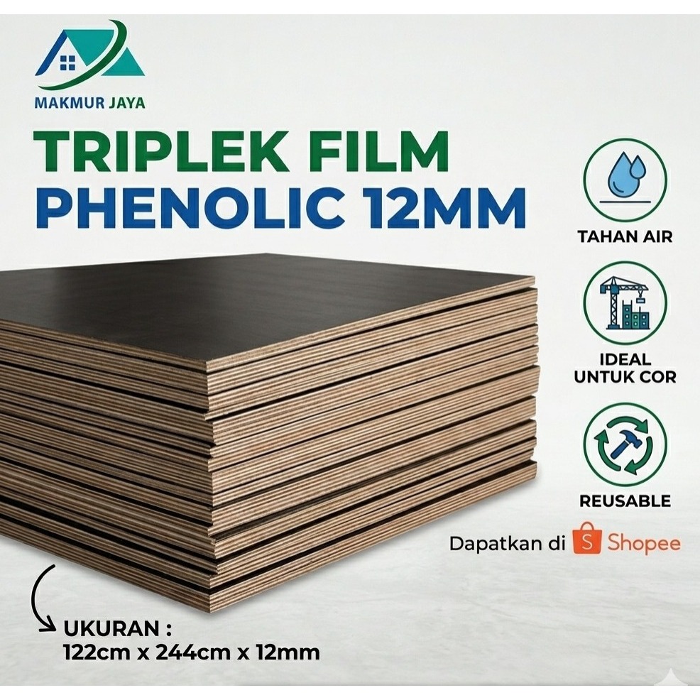 Triplek Film Phenolic 12mm