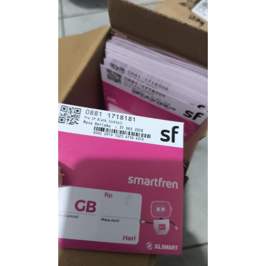 kartu Smartfren kosongan siap pakai