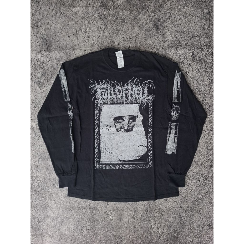 Kaos band FULL OF HELL longsleeve | original merch Budjangan Kolektif