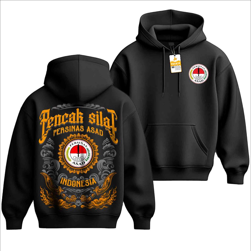 Jaket Hoodie PERSINAS ASAD 1993 Terbaru - Distro Kaos Silat Nasional