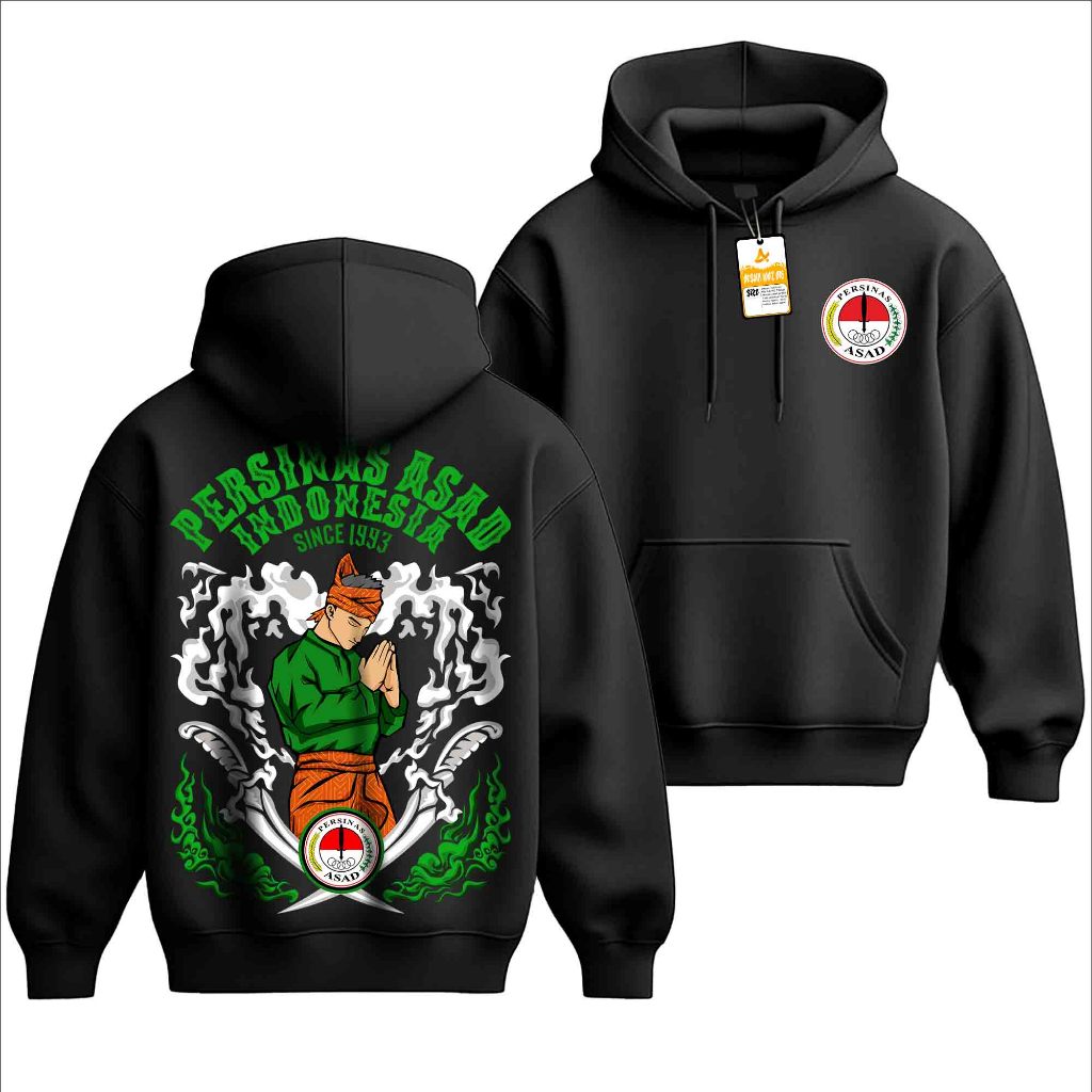 Jaket Hoodie PERSINAS ASAD 1993 Fighter - Kaos Silat Nasional