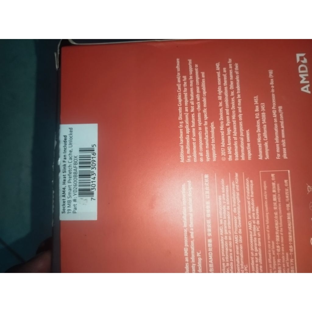 RYZEN 5 2600X