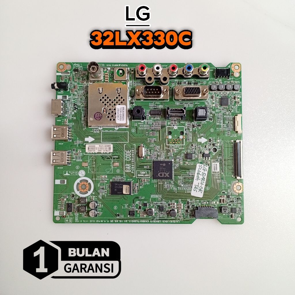 MAINBOARD TV LG 32LX330C - MB - MOTHERBOARD - MOBO - MODUL - MESIN TV LG BARU
