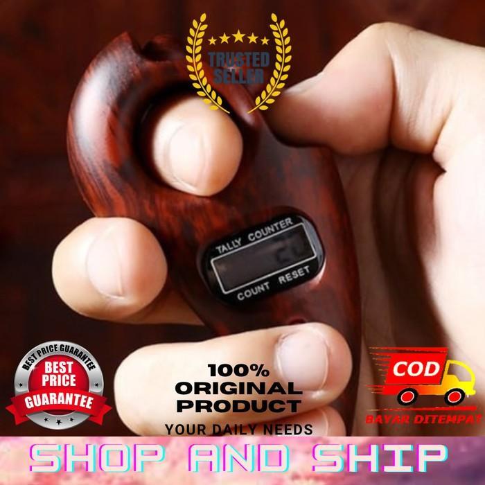 tasbih digital kayu jati ORIGINAL SAS