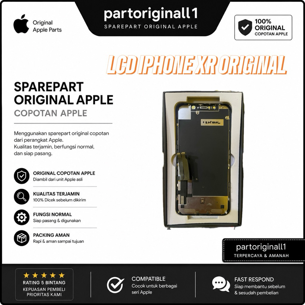 Lcd Original IPhone Xr Tested