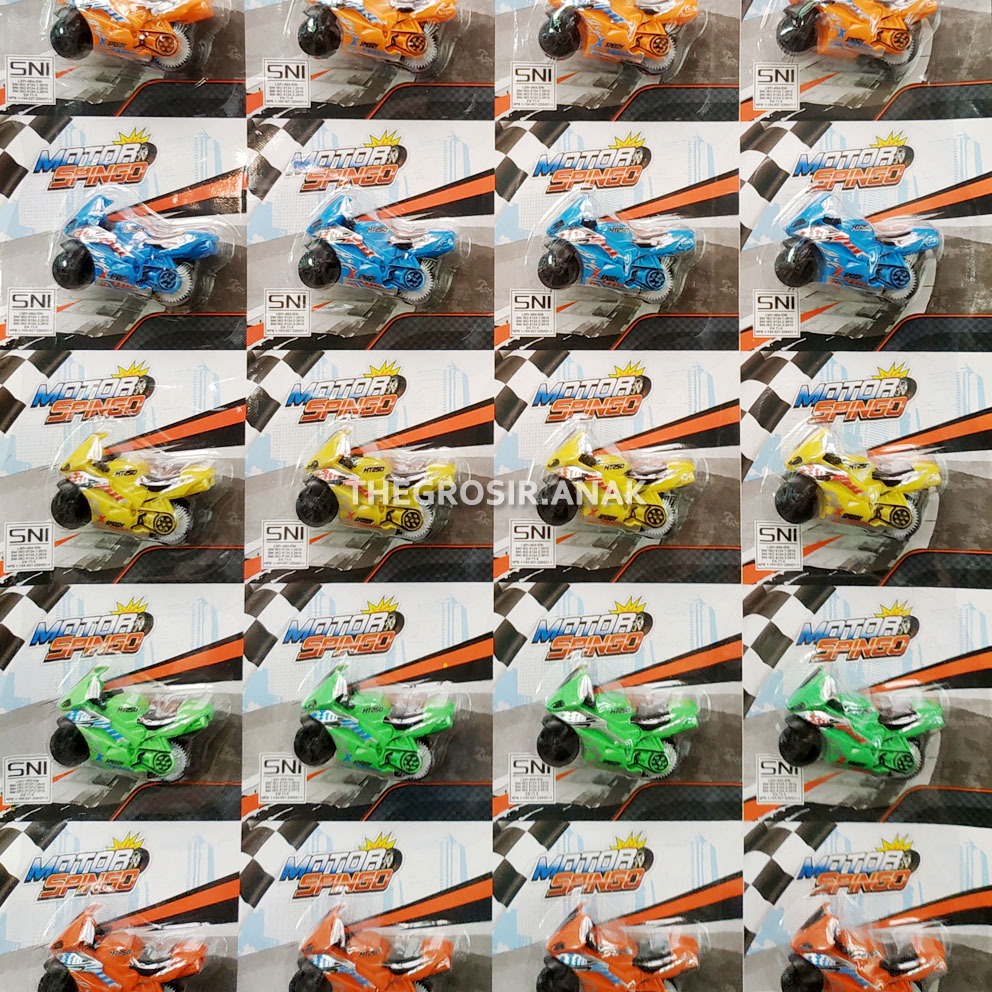 TGA Star Rider Motor GX Spingo Mini RANDOM Sepeda Balap Rossi MotoGP