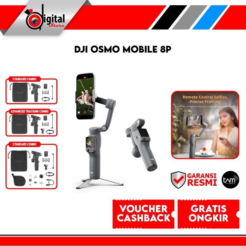 DJI Osmo Mobile 8 Smartphone Gimbal Stabilizer OSMO 8 DJI OM 8 Gimbal Handphone